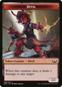 Devil (TSNC-008) - Streets of New Capenna Tokens-1