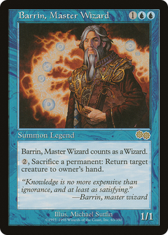 Barrin, Master Wizard [Urza's Saga]-1