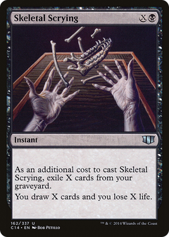 Skeletal Scrying [Commander 2014]-1