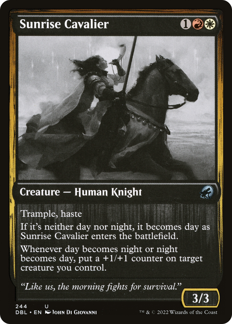 Sunrise Cavalier [Innistrad: Double Feature]-1