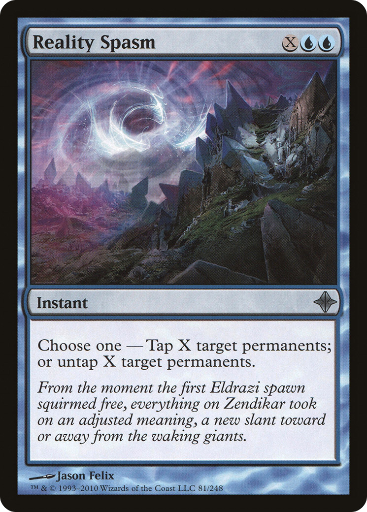 Reality Spasm [Rise of the Eldrazi]-1