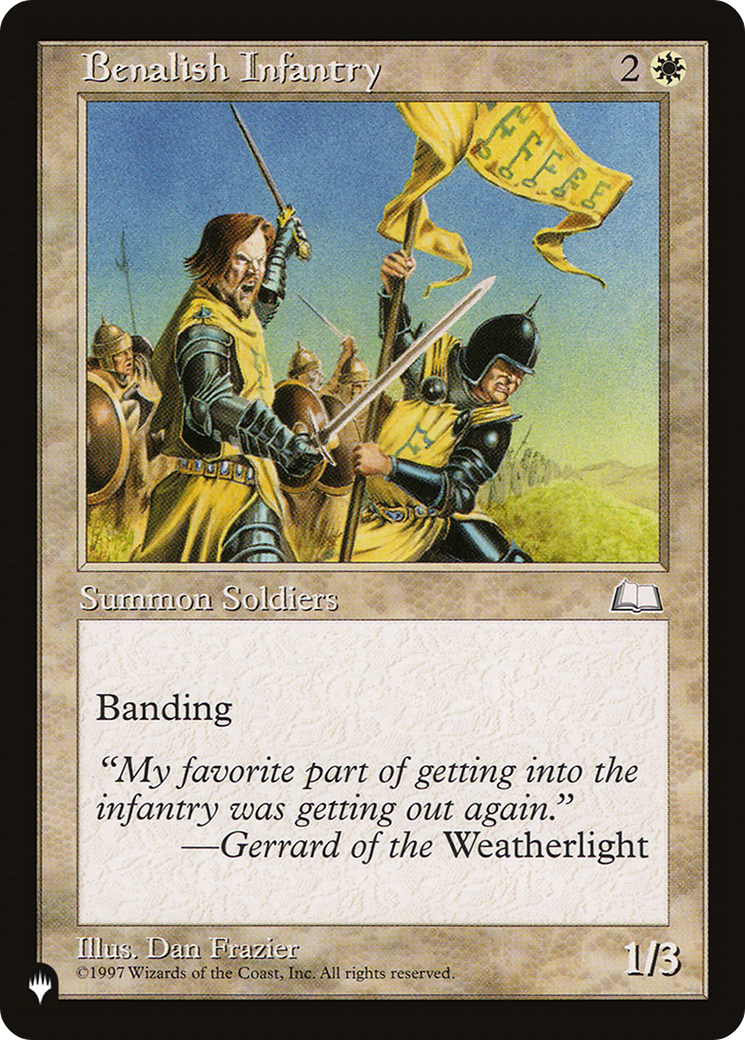 Benalish Infantry [The List]-1