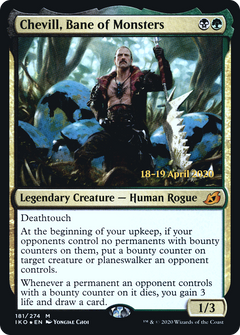 Chevill, Bane of Monsters [Ikoria: Lair of Behemoths Prerelease Promos]-1
