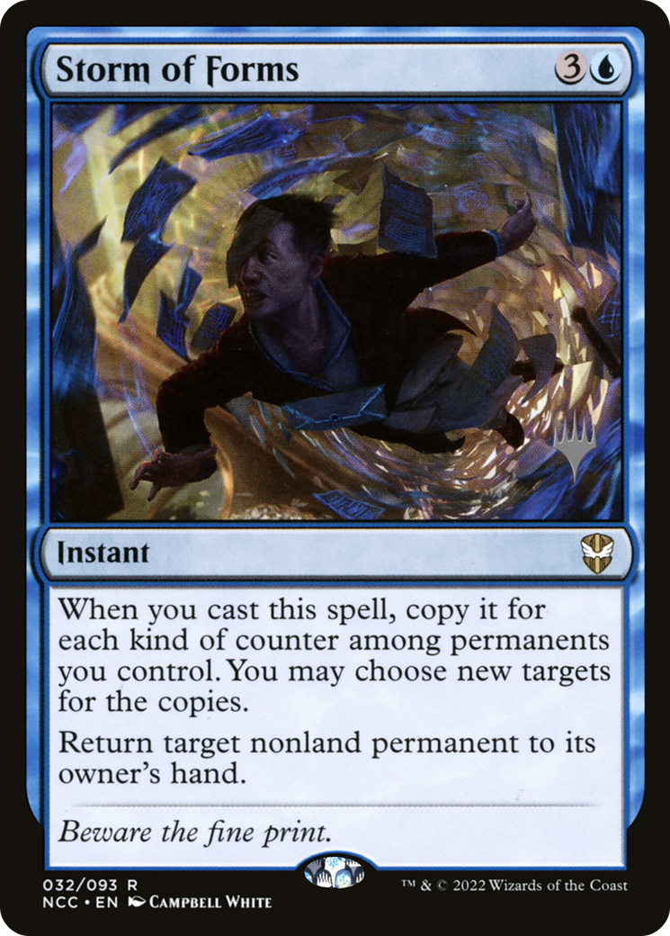 Storm of Forms (Promo Pack) [Streets of New Capenna Commander Promos]-1