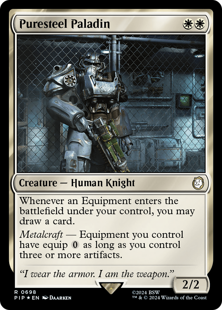 Puresteel Paladin (Surge Foil) [Fallout]-1