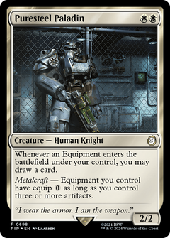 Puresteel Paladin (Surge Foil) [Fallout]-1