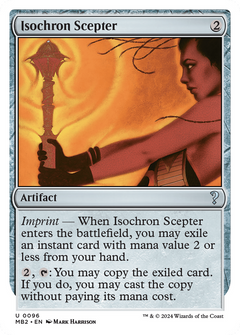Isochron Scepter (White Border) [Mystery Booster 2]-1