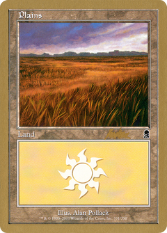 Plains (331) - 2002 Brian Kibler (ODY) (WCD-) - World Championship Decks 2002-1