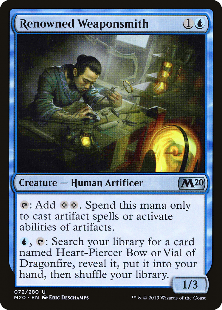 Renowned Weaponsmith [Core Set 2020]-1