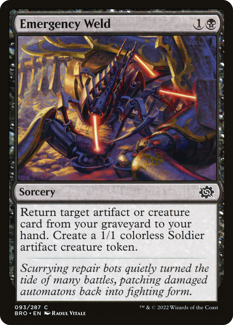 Emergency Weld [The Brothers' War]-1