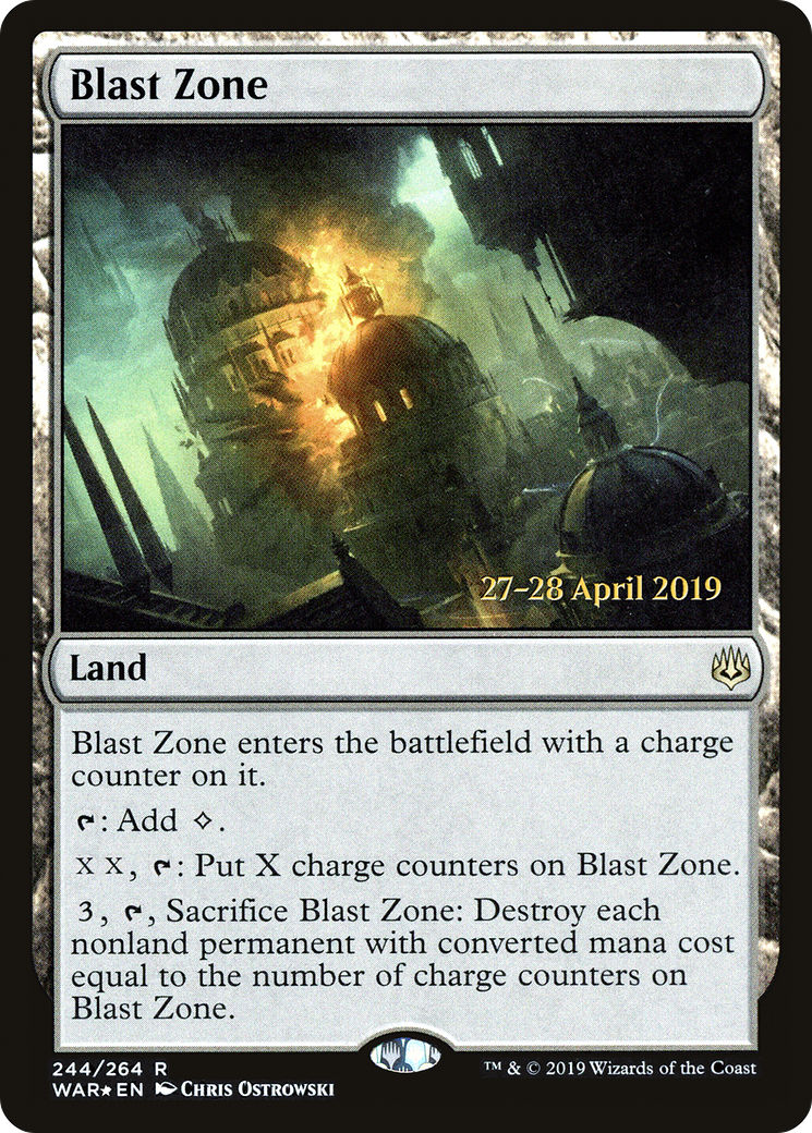 Blast Zone [War of the Spark Prerelease Promos]-1