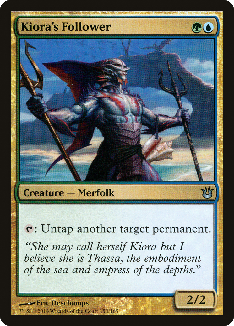 Kiora's Follower [Born of the Gods]-1