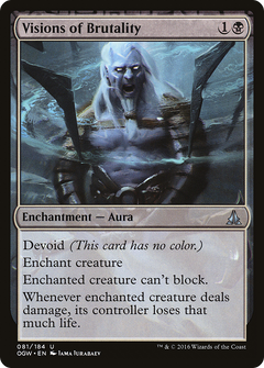 Visions of Brutality (OGW-081) - Oath of the Gatewatch: (devoid)-1