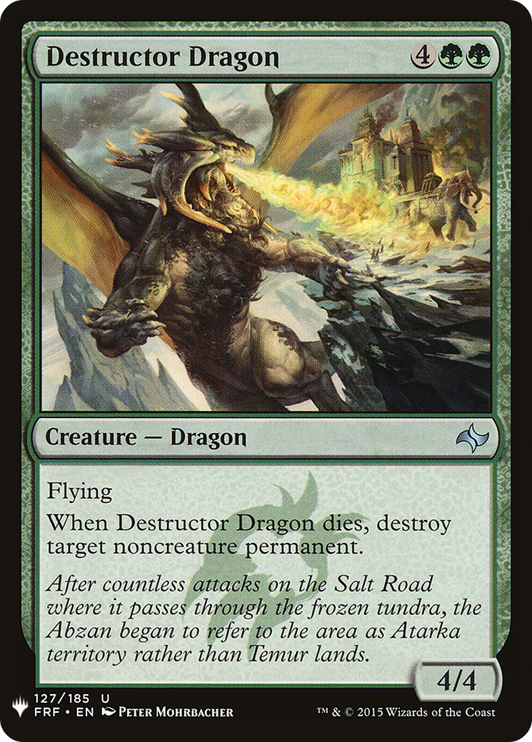 Destructor Dragon [Mystery Booster]-1