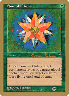 Emerald Charm - 1998 Brian Selden (VIS) (SB) (WCD-) - World Championship Decks 1998-1
