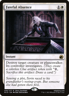 Fateful Absence [Innistrad: Midnight Hunt]-1