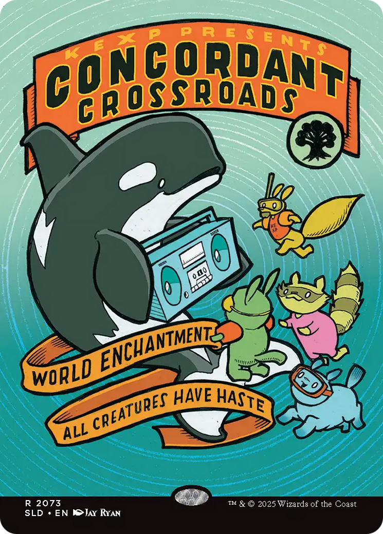 Concordant Crossroads (SLD-2073) - Secret Lair Drop (Borderless) Foil-1