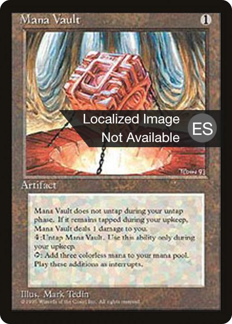 Mana Vault [Fourth Edition Foreign Black Border]-1