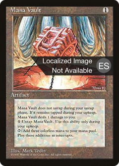 Mana Vault [Fourth Edition Foreign Black Border]-1