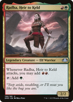 Radha, Heir to Keld [Dominaria Remastered]-1