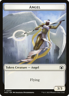Angel (TMOC-003) - March of the Machine Commander Tokens-1