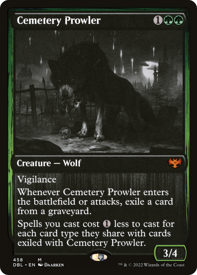 Cemetery Prowler [Innistrad: Double Feature]-1