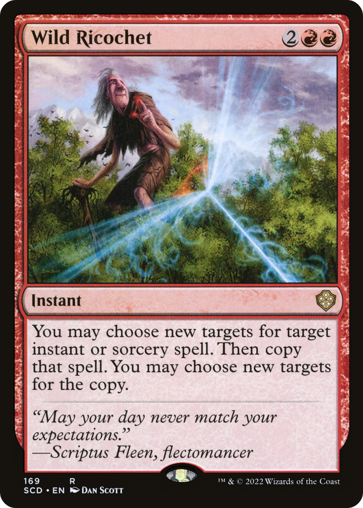 Wild Ricochet (SCD-169) - Starter Commander Decks-1