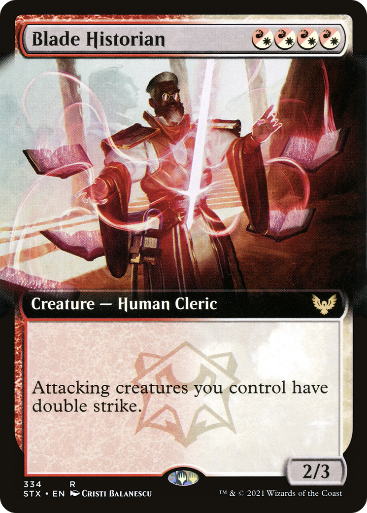 Blade Historian (Extended Art) [Strixhaven: School of Mages]-1