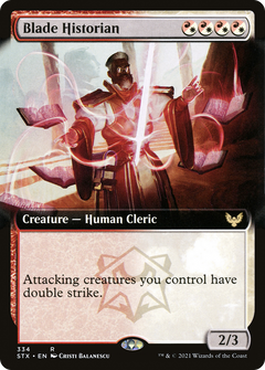 Blade Historian (Extended Art) [Strixhaven: School of Mages]-1