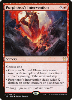 Purphoros's Intervention [Theros Beyond Death]-1