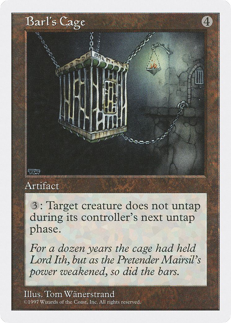 Barl's Cage [Fifth Edition]-1