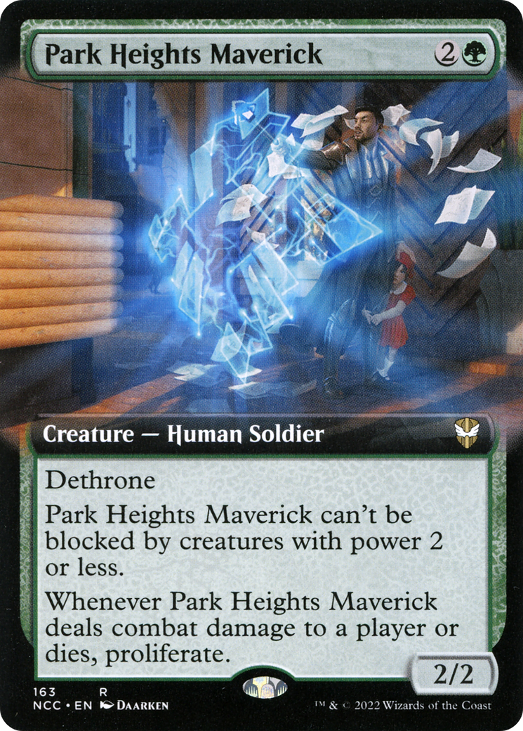 Park Heights Maverick (Extended Art) [Streets of New Capenna Commander]-1