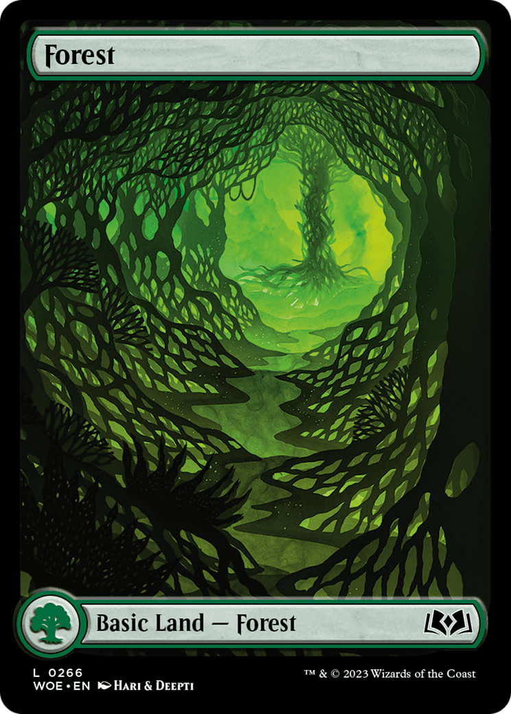 Forest (266) (Full-Art) [Wilds of Eldraine]-1