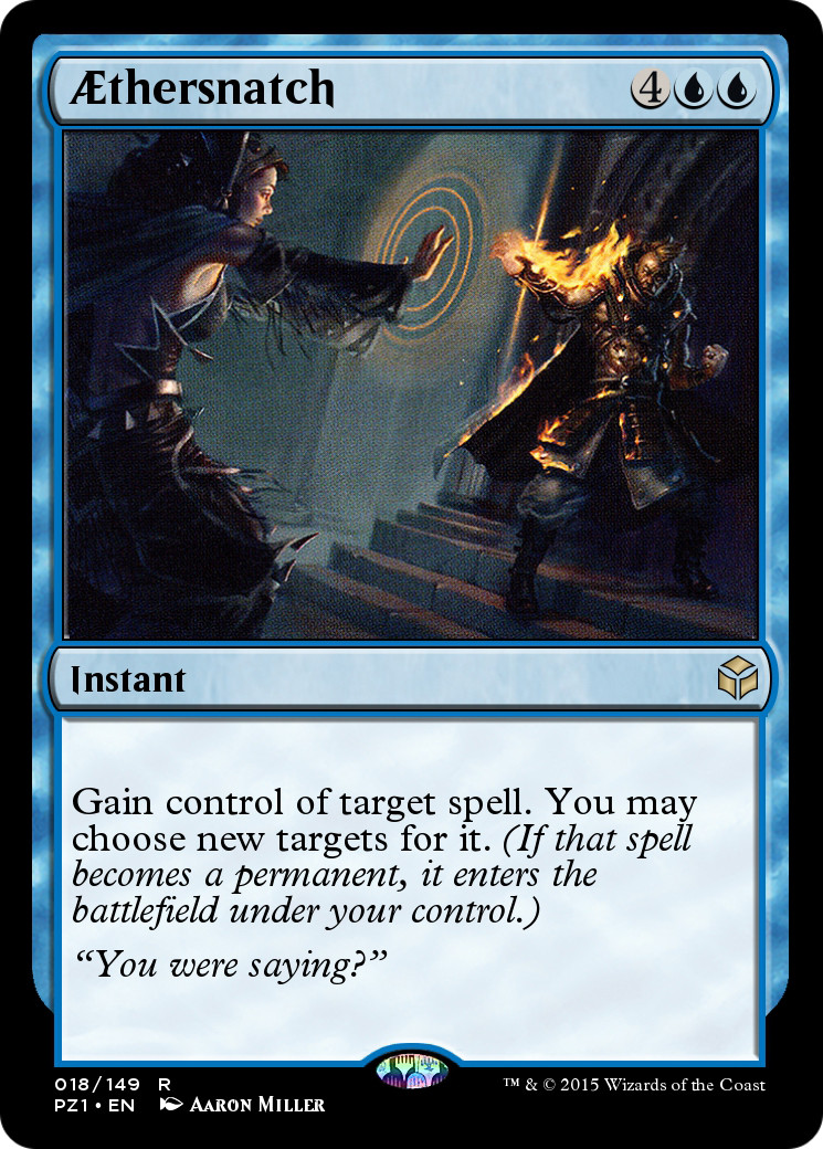 Aethersnatch (PZ1-018) - Legendary Cube Prize Pack Foil-1
