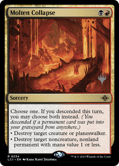 Molten Collapse (Promo Pack) [The Lost Caverns of Ixalan Promos]-1