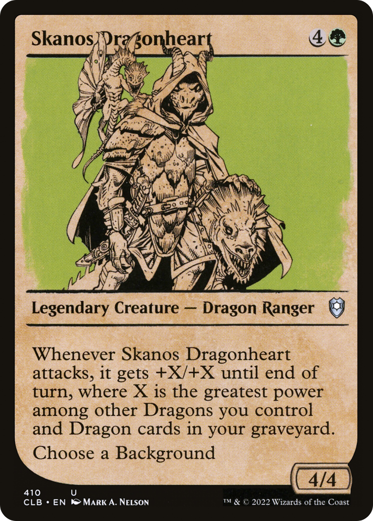 Skanos Dragonheart (Showcase) [Commander Legends: Battle for Baldur's Gate]-1