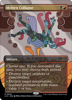 Molten Collapse (Borderless) [The Lost Caverns of Ixalan]-1
