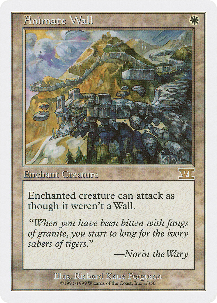 Animate Wall [Classic Sixth Edition]-1