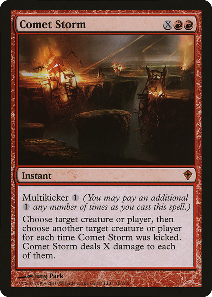 Comet Storm (P10-076) - Magic Player Rewards 2010-1