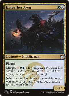 Icefeather Aven [Khans of Tarkir]-1