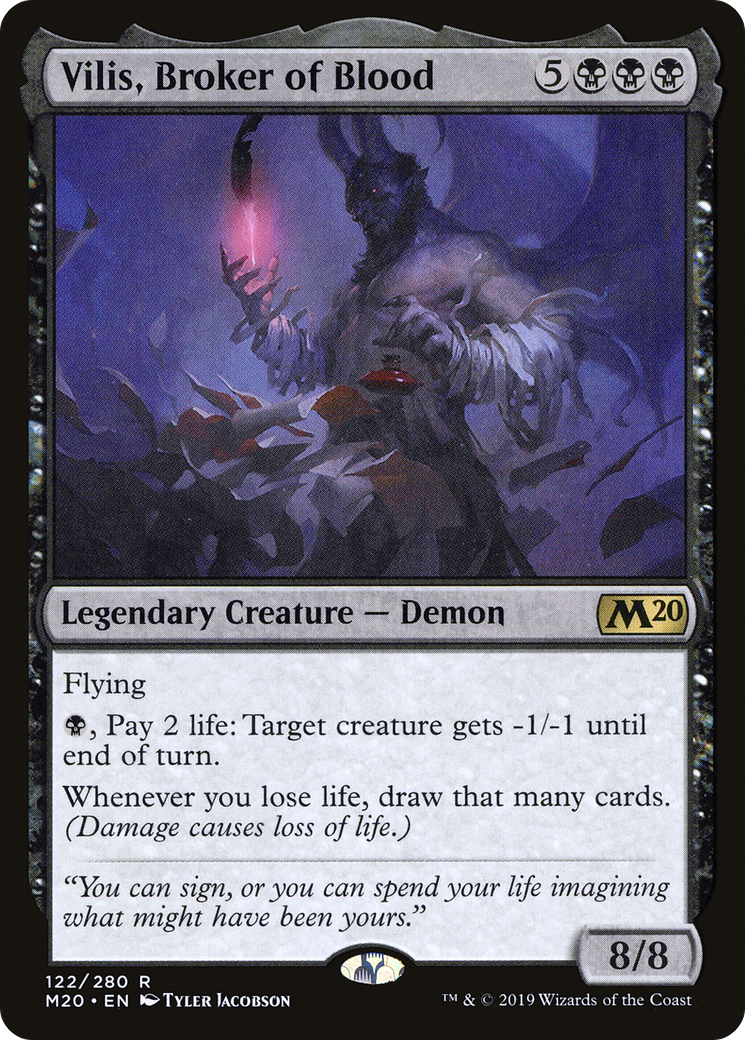 Vilis, Broker of Blood (M20-122) - Core Set 2020-1