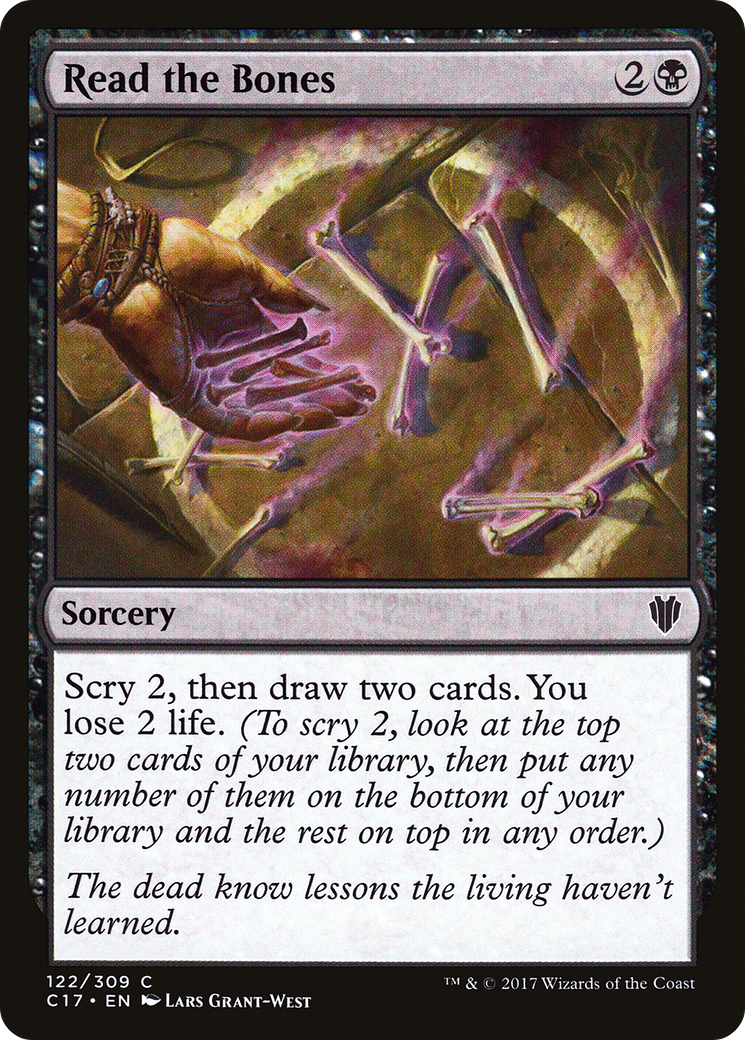 Read the Bones [Commander 2017]-1