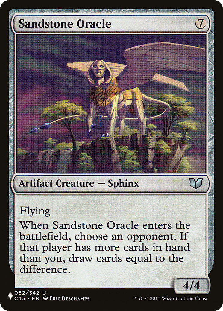 Sandstone Oracle [Secret Lair: From Cute to Brute]-1