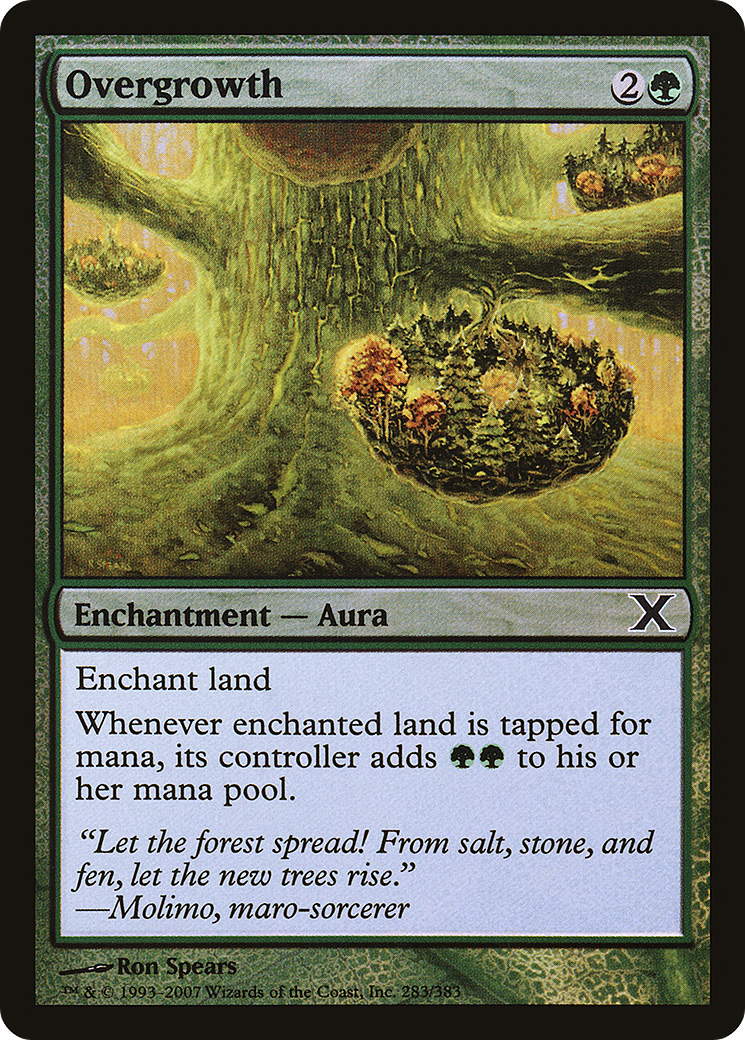 Overgrowth (10E-283★) - Tenth Edition Foil-1