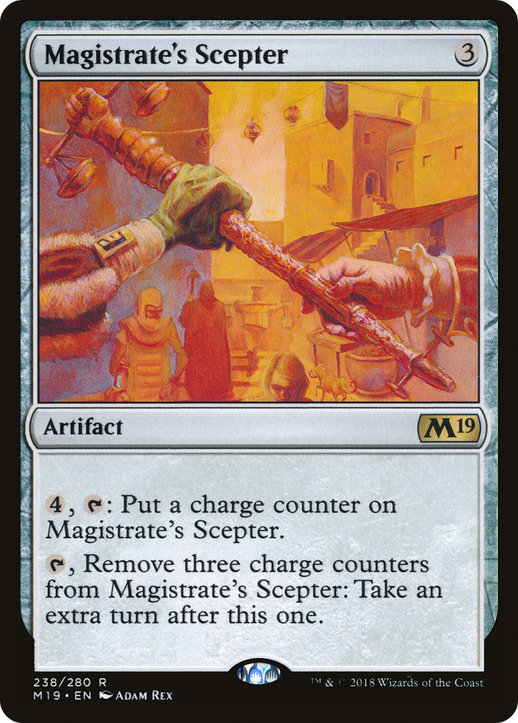 Magistrate's Scepter [Core Set 2019]-1