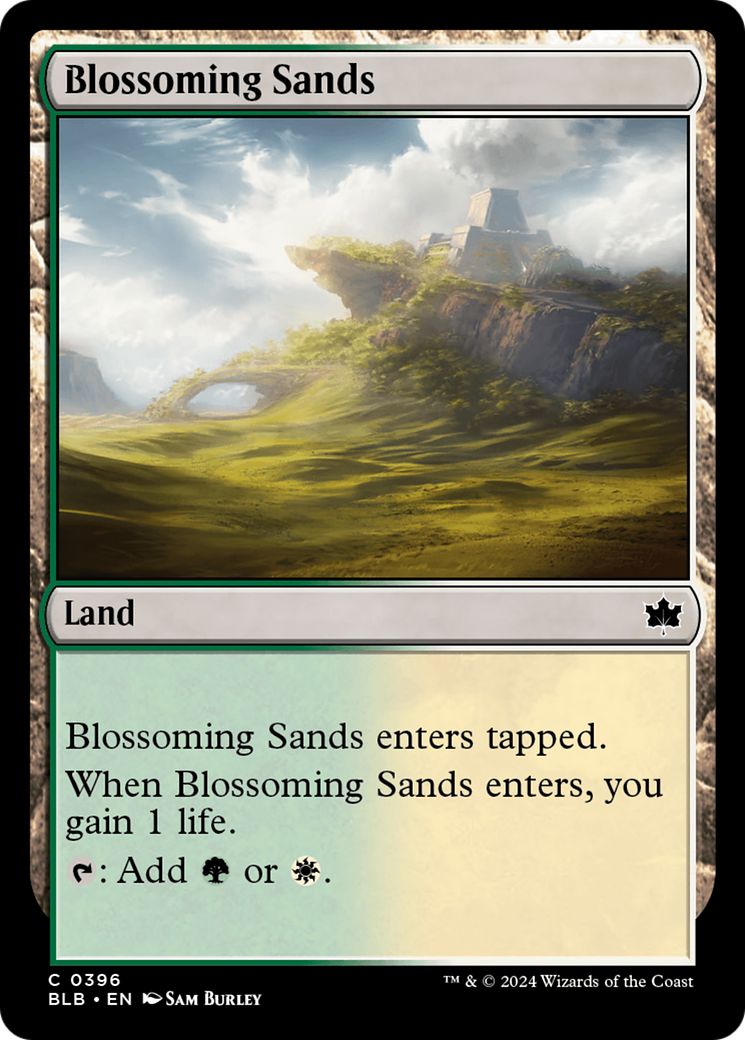 Blossoming Sands [Bloomburrow]-1