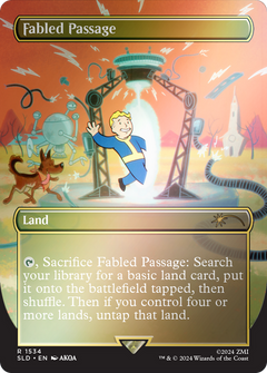 Fabled Passage (1534) (Rainbow Foil) [Secret Lair Drop Series]-1