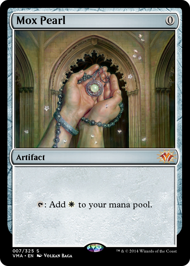 Mox Pearl (VMA-007) - Vintage Masters Foil-1