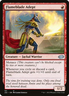 Flameblade Adept [Jumpstart 2022]-1
