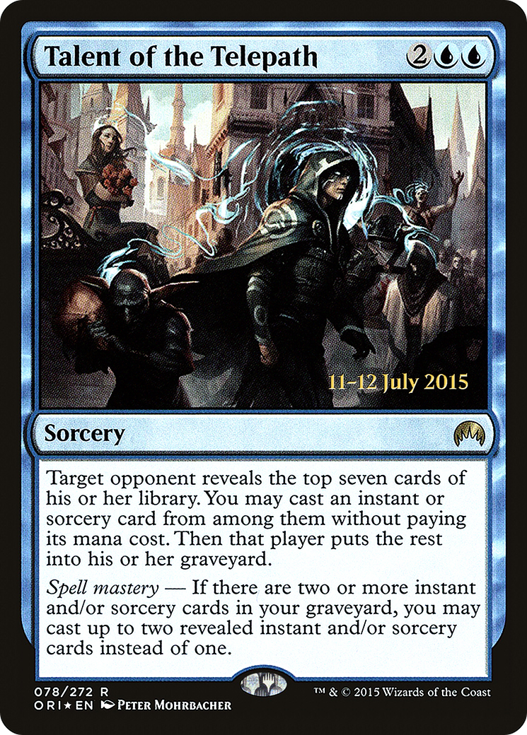 Talent of the Telepath [Magic Origins Prerelease Promos]-1